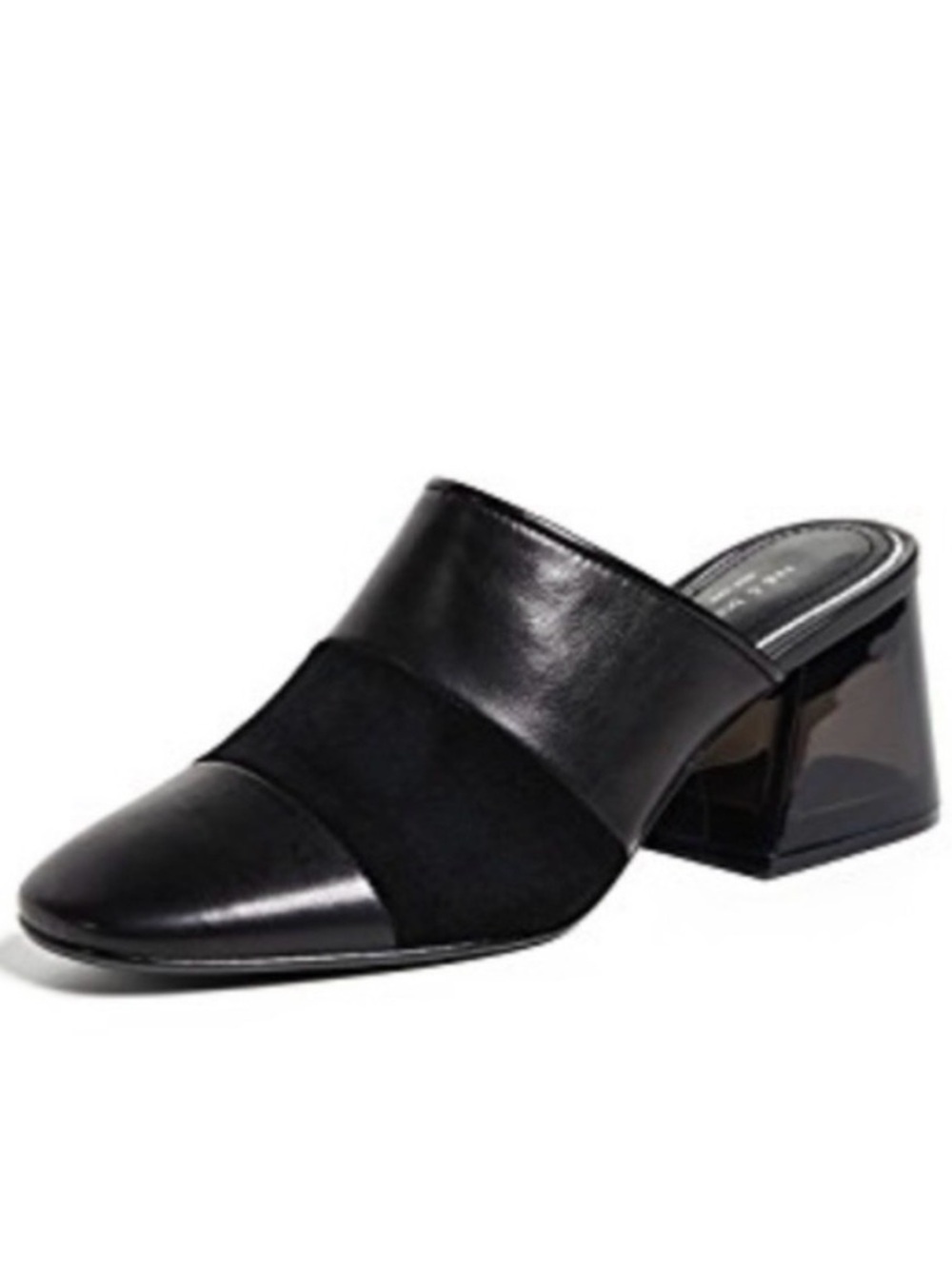 Rag & Bone Womens Black Leather Millie Mules size 9